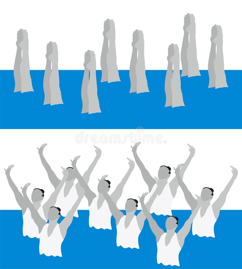 Synchronizujący dopłynięcie ilustracji Synchronizujący dopłynięcie ilustracji