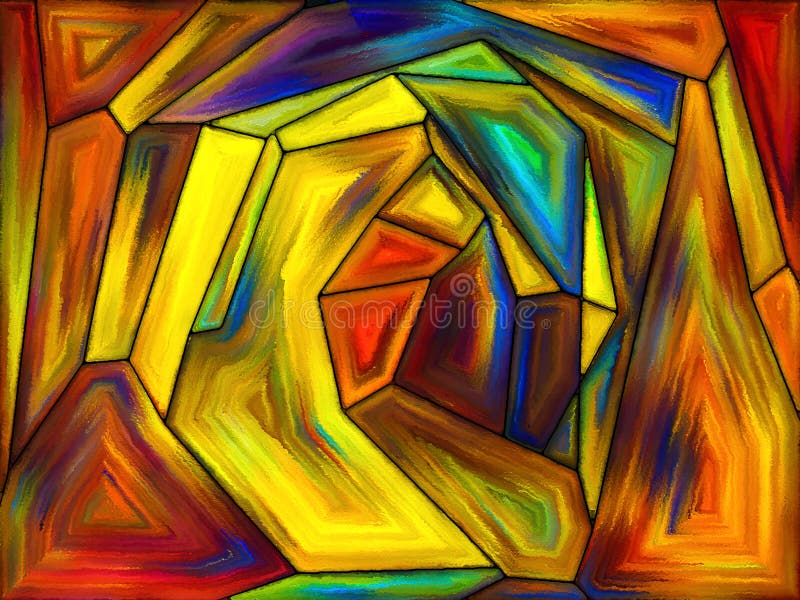 Synergieën van Patronen stock foto's