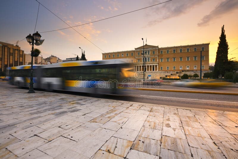 Syntagma square, Athens. stock photography Syntagma square, Athens. stock photography