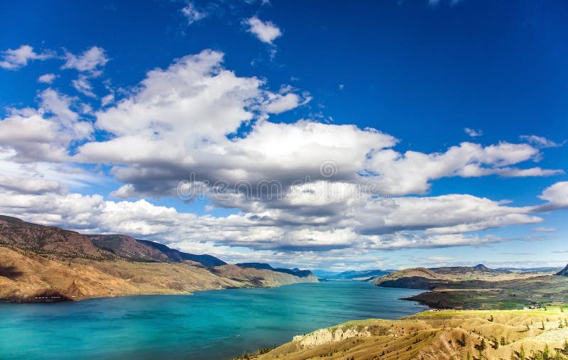 Synvinkel på Savona på Kamloops Lak British Columbia arkivfoto Synvinkel på Savona på Kamloops Lak British Columbia arkivfoto