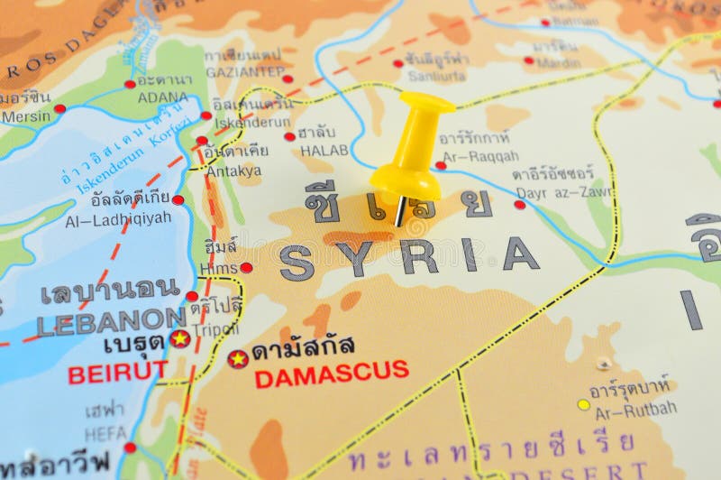 Syria map