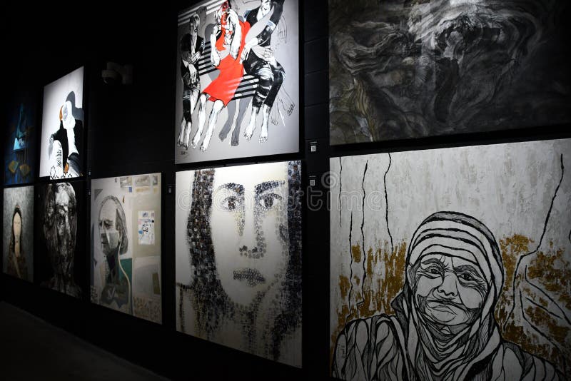 Syria Pavilion at Expo 2020 in Dubai, UAE Editorial Photography - Image