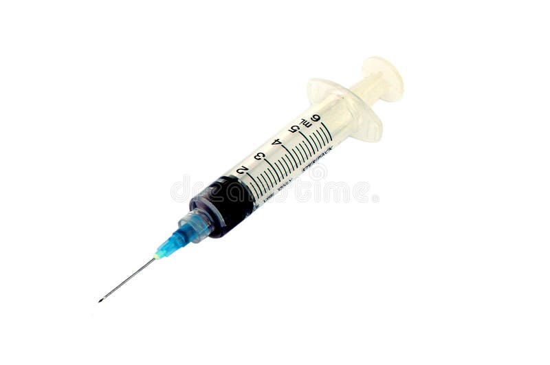 Syringe and Hypodermic Needle Stock Image Image of drugs, inject