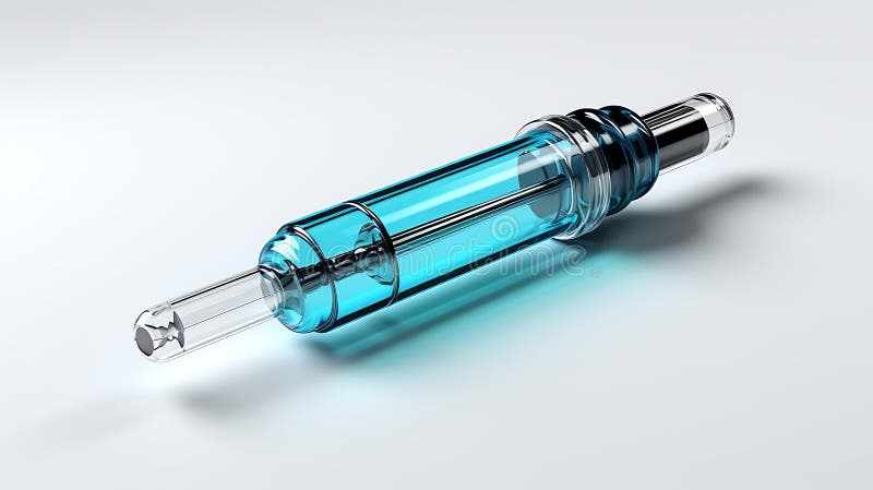 Syringe innovation isolated vector illustration