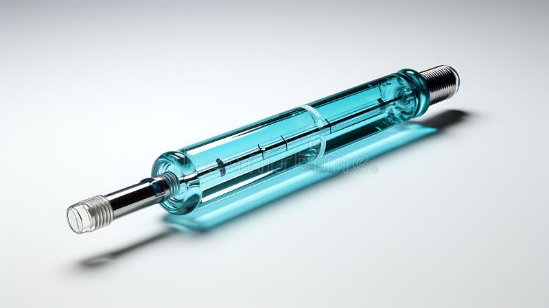 Syringe innovation isolated vector illustration