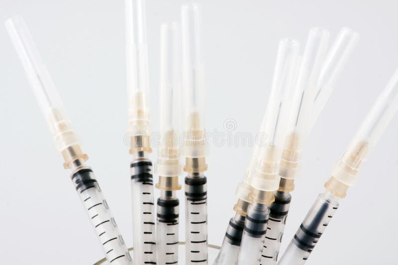 Syringes stock image. Image of covered, injection, heathcare 16727897