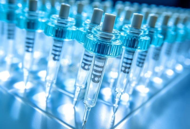 Syringes Can Be Delivered in Hospital Stock Image Image of tube