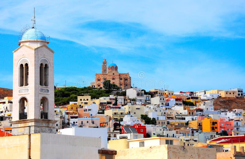 Syros, Grecja zdjęcia royalty free Syros, Grecja zdjęcia royalty free