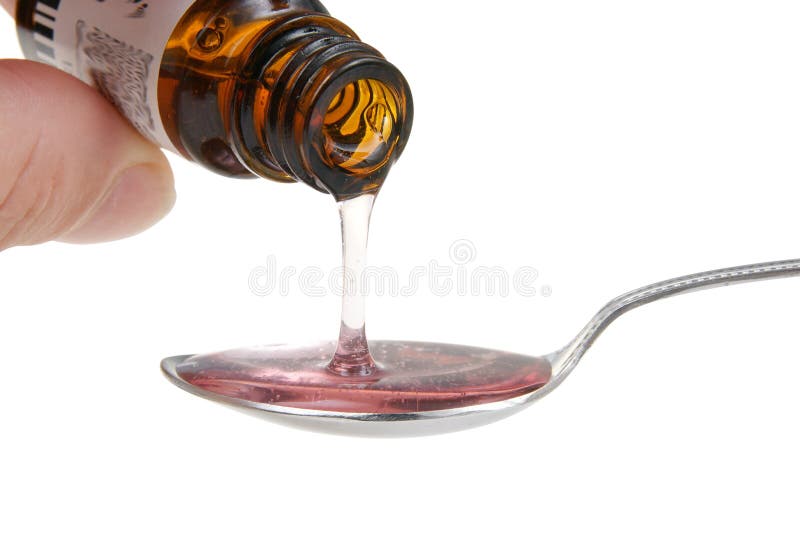 Syrup medicine stock photo. Image of food, sweet, closeup 11572902