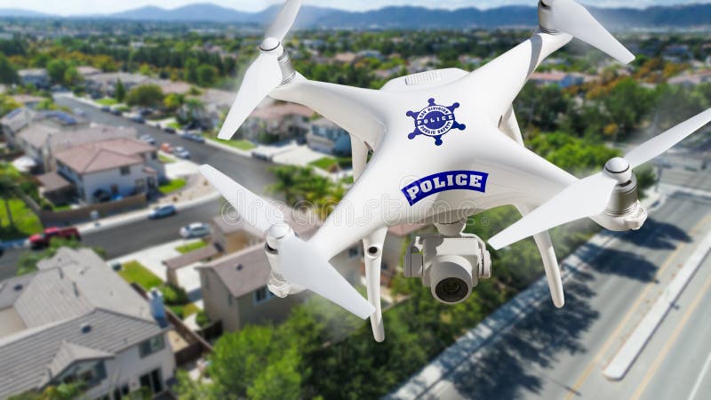 System bezzałogowych statków powietrznych policji, UAS Drone Latające Nad Sąsiedztwem I Ulicą