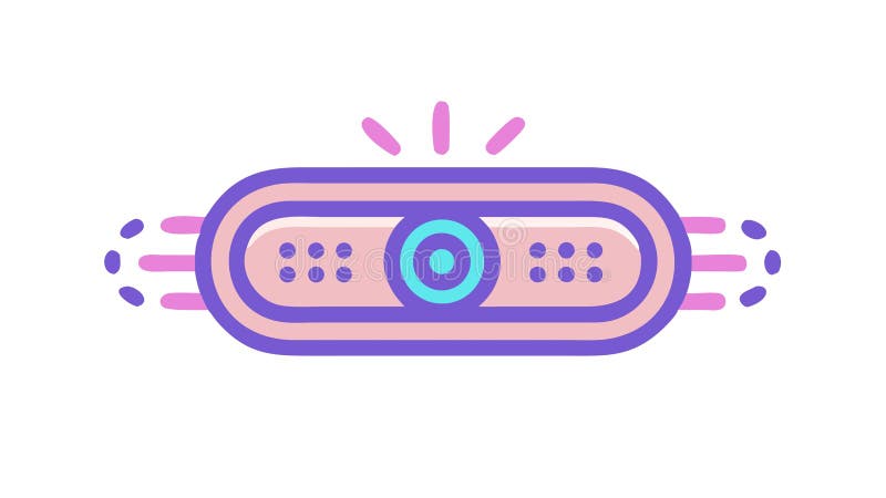 System Control Panel, Digital Interface Command, vector design Generative AI stock illustration