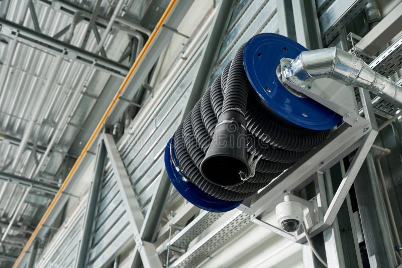 The System of Forced Ventilation and Evacuation of Dirty Air in