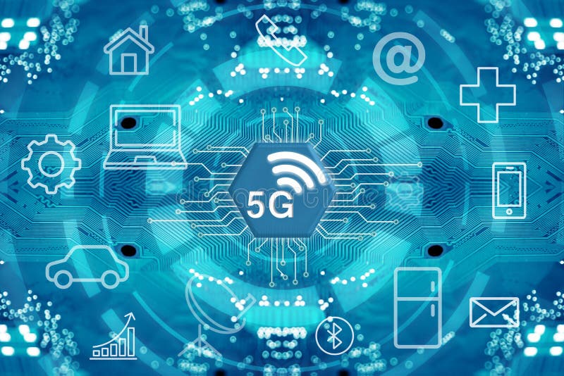 system och internet för nätverk 5G trådlösa royaltyfri bild system och internet för nätverk 5G trådlösa royaltyfri bild