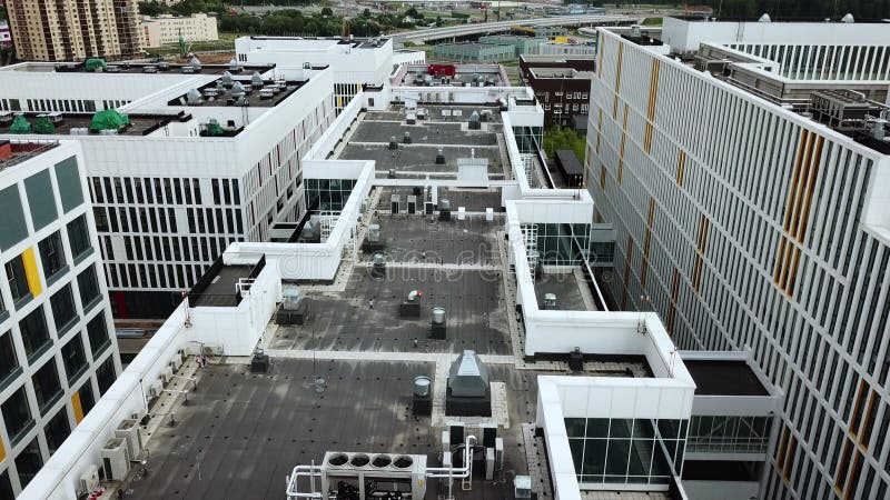 Système de ventilation dans un hôpital privé clips vidéos