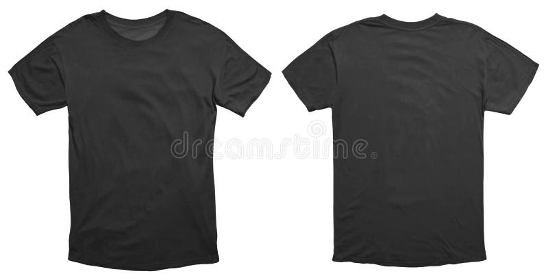 Szablon projektu czarnej koszuli
