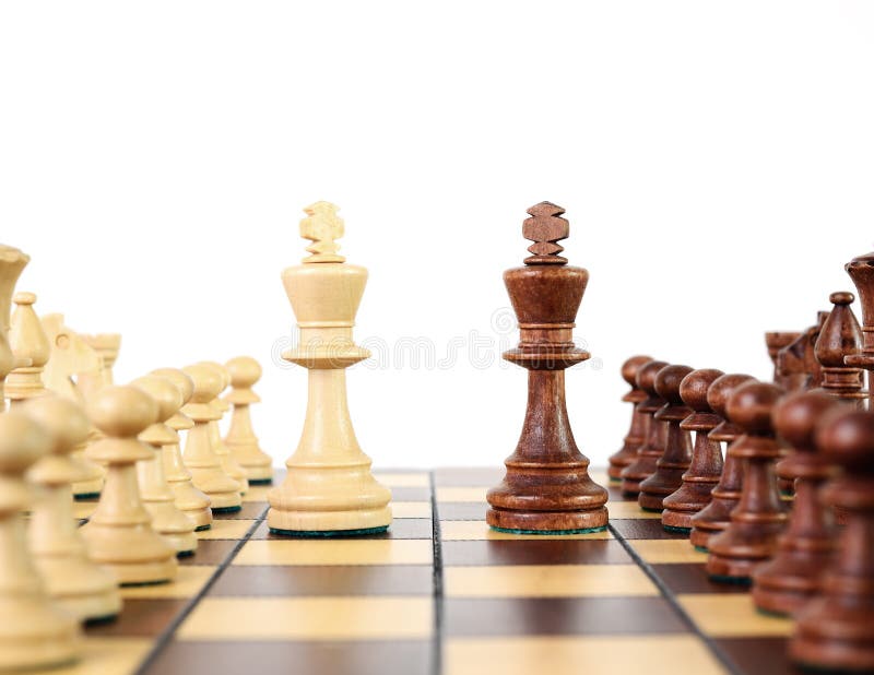 Szachy na chessboard