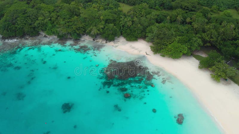 Szampan plaża, Vanuatu, Espiritu Santo wyspa, Luganville, Południowy Pacyfik