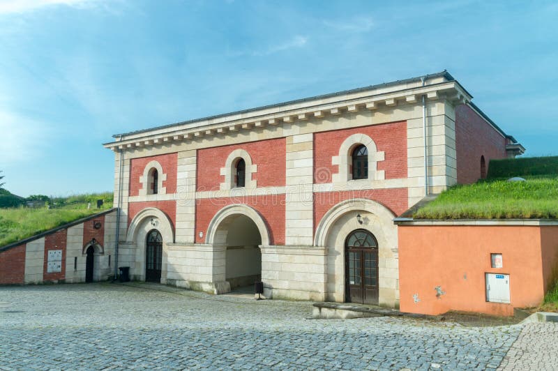 Szczebrzeska Gate at old town of Zamosc. Historical city in southeastern Poland and a UNESCO World Heritage Site