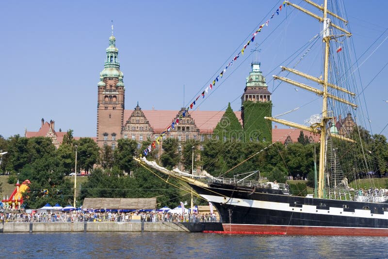 Szczecin royalty-vrije stock afbeelding Szczecin royalty-vrije stock afbeelding