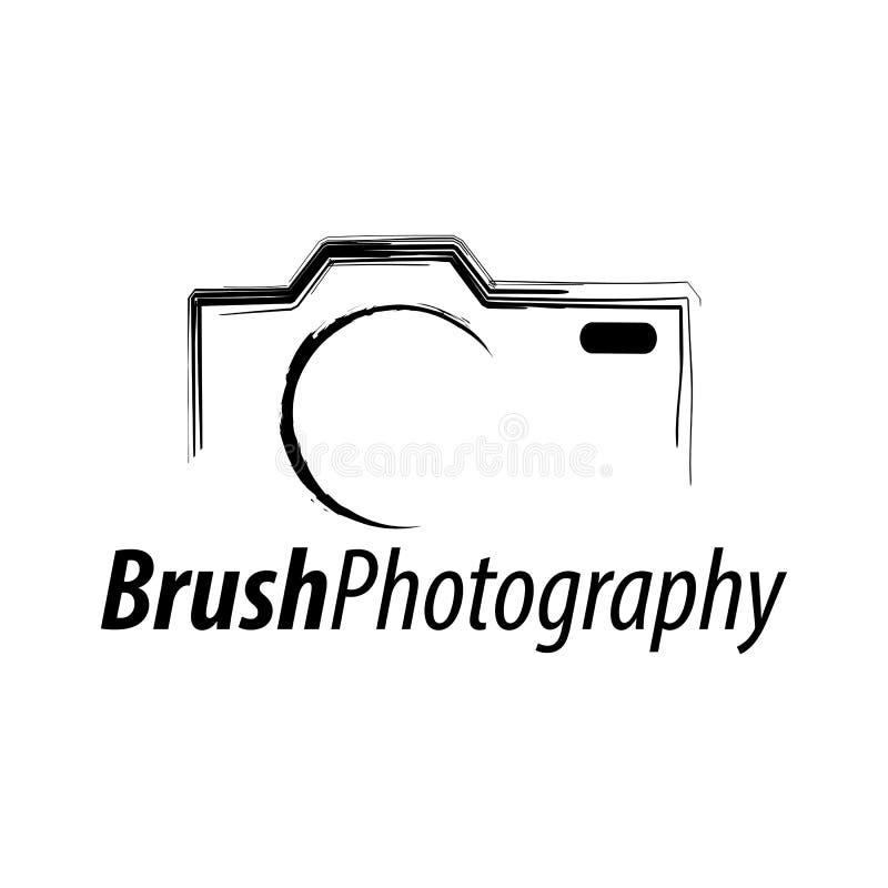 Szczotkarska fotografia Abstrakcjonistyczny ilustracyjny kamery ikony logo pojęcia projekta szablon ilustracja wektor Szczotkarska fotografia Abstrakcjonistyczny ilustracyjny kamery ikony logo pojęcia projekta szablon ilustracja wektor