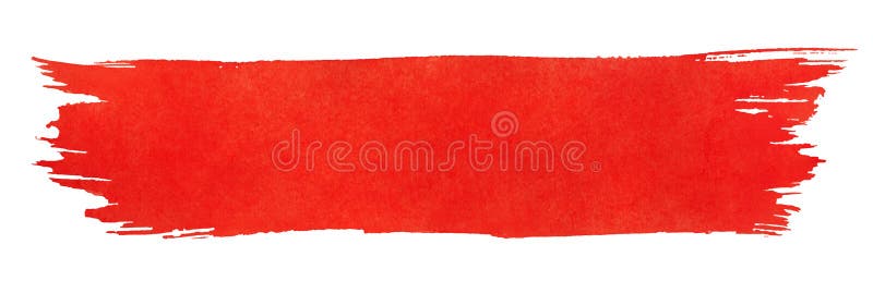 szczotkarskiej farby czerwony uderzenie ilustracji szczotkarskiej farby czerwony uderzenie ilustracji