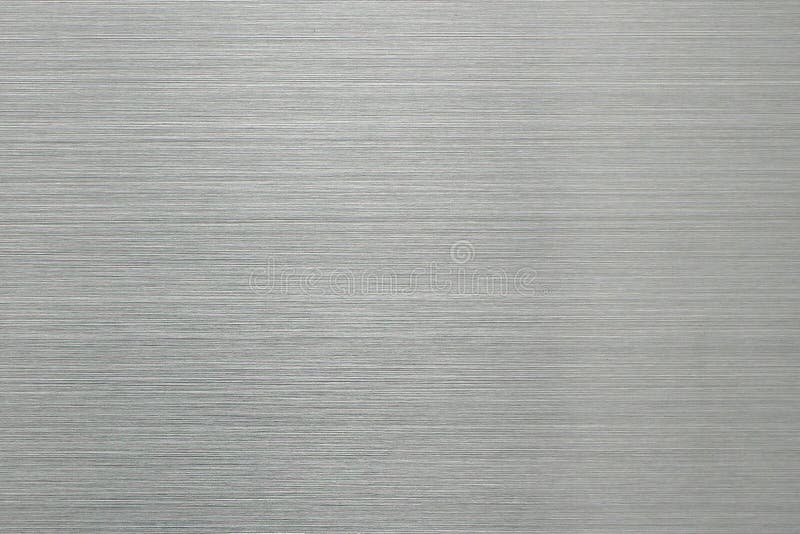 Szczotkowana powierzchnia z aluminium Puste abstrakcyjne tło koloru szarego