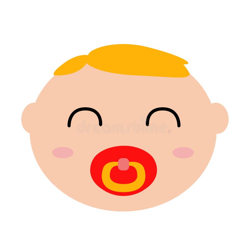 Szczęśliwy dziecka avatar ilustracji Szczęśliwy dziecka avatar ilustracji