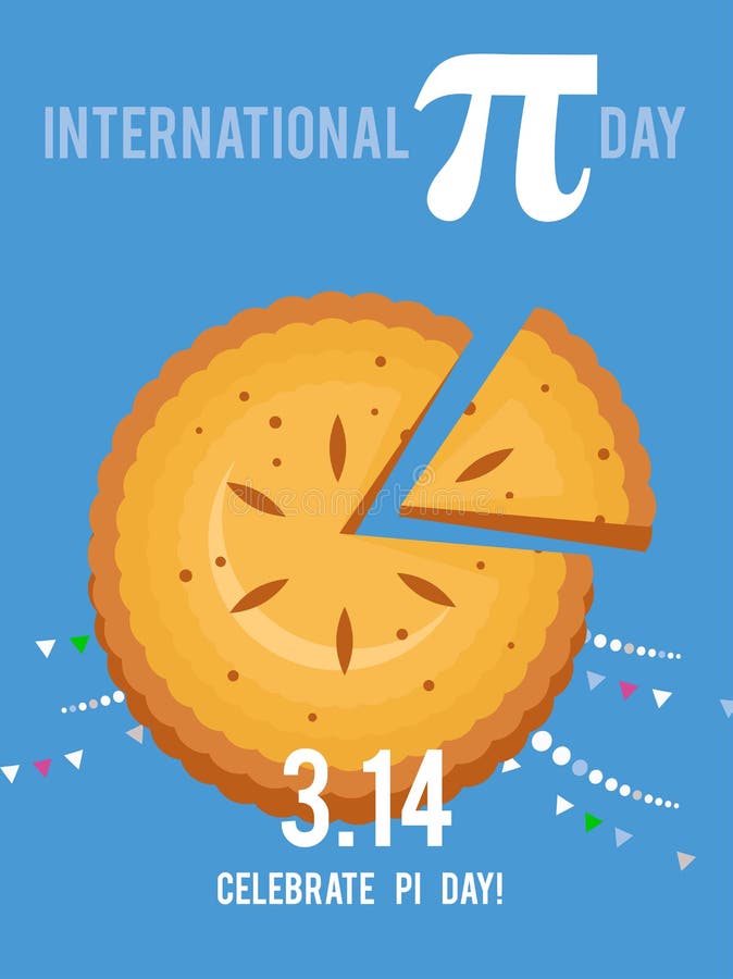 Szczęśliwy dzień świata pi! świętuj dzień pi. 14 marca 314 r.. stała matematyczna.