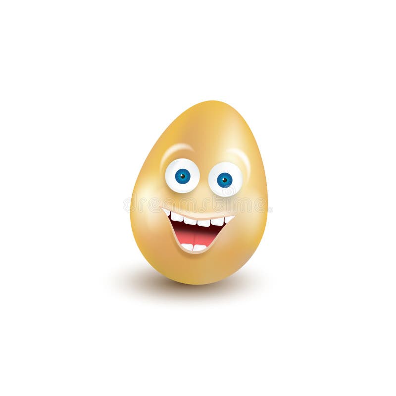 Szcz??liwy Emoji Kawaii Stawia czo?o w Wielkanocnego jajka kszta?cie odizolowywaj?cym na bia?ym tle Komunikacyjni gadka elementy, royalty ilustracja Szcz??liwy Emoji Kawaii Stawia czo?o w Wielkanocnego jajka kszta?cie odizolowywaj?cym na bia?ym tle Komunikacyjni gadka elementy, royalty ilustracja