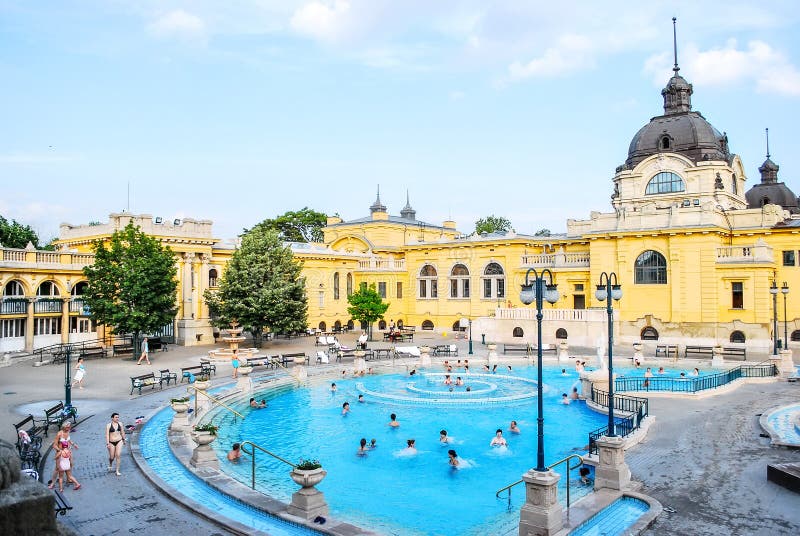 The Szechenyi Spa in Budapest Editorial Photo - Image of city, magyar ...