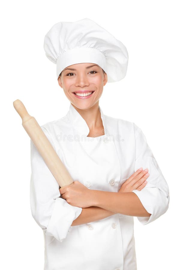 Szef kuchni piekarniana kobieta