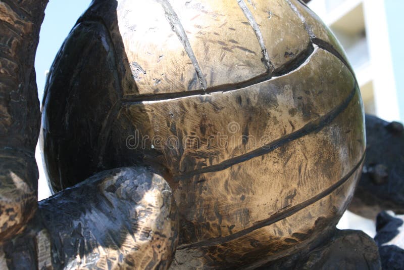 Szeged, Hungary: may 4, 2018 - A memorial statue of the Golden Team, the legendary football team from 1950 and 1956 - Szeged in Hu royalty free stock images Szeged, Hungary: may 4, 2018 - A memorial statue of the Golden Team, the legendary football team from 1950 and 1956 - Szeged in Hu royalty free stock images