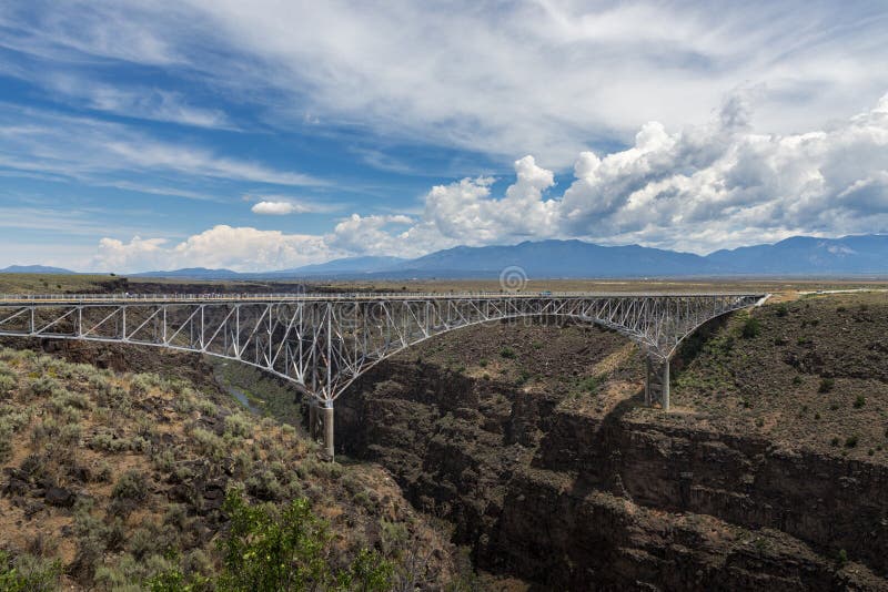 Rio Grande Gorge Bridge Nahe Taos New Mexiko Usa Stockfoto Bild Von Notwendigkeiten Film Rio Grande Gorge Bridge Nahe Taos New Mexiko Usa Stockfoto Bild Von Notwendigkeiten Film