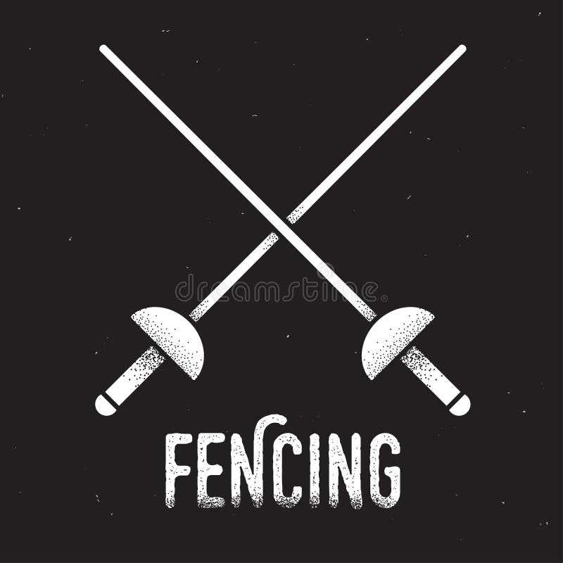 Szermiercza rapier ikona ilustracji Szermiercza rapier ikona ilustracji