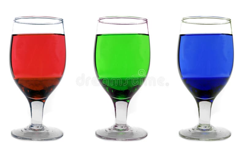 szkła rgb fotografia stock szkła rgb fotografia stock