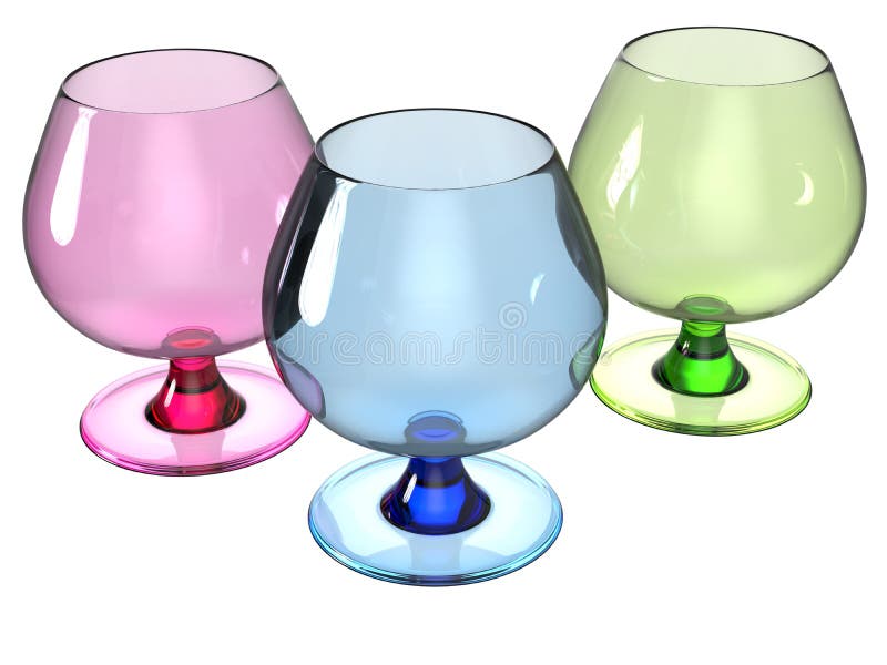 Download Szkło Set Odpłaca Się W Menchiach, Błękicie I Zieleni, Ilustracji - Ilustracja złożonej z niepowodzenia, rendering: 57671151