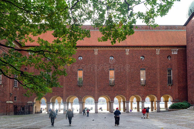 Sztokholm urząd miasta zdjęcia stock Sztokholm urząd miasta zdjęcia stock