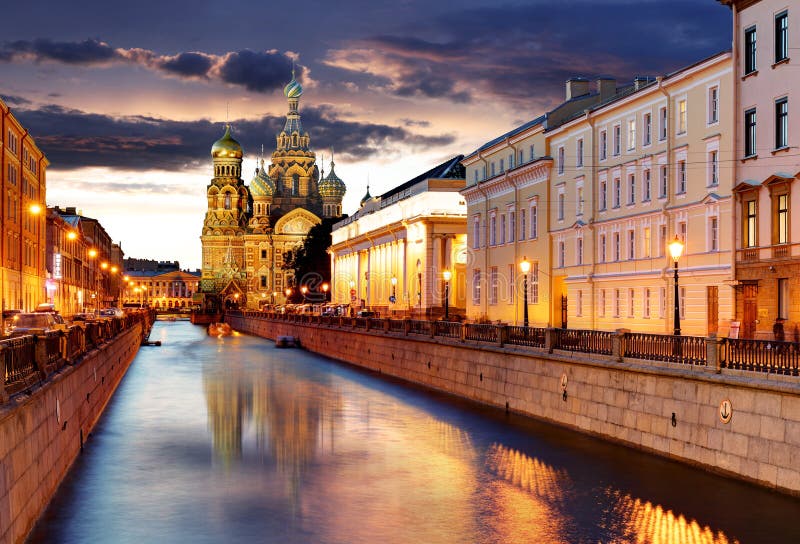 São Petersburgo - Igreja do Salvador sobre o Sangue Derramado, Rússia