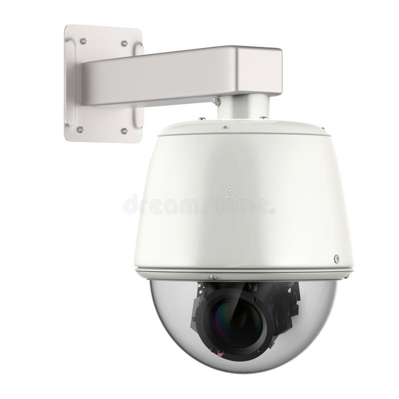 säkerhetskamera för tolkning 3d eller cctv-kamera stock illustrationer säkerhetskamera för tolkning 3d eller cctv-kamera stock illustrationer