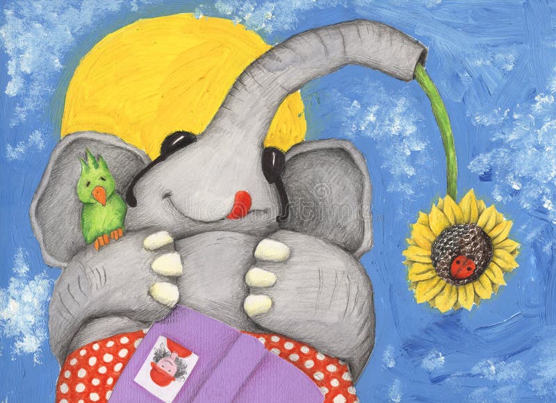 sätta på land elefanten royaltyfri illustrationer sätta på land elefanten royaltyfri illustrationer