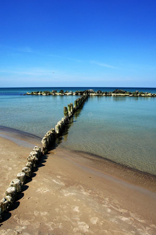 Säubern Sie Meerwasser lizenzfreie stockfotografie Säubern Sie Meerwasser lizenzfreie stockfotografie