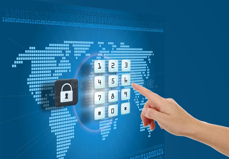 Sécurité et protection dans l'Internet images libres de droits Sécurité et protection dans l'Internet images libres de droits