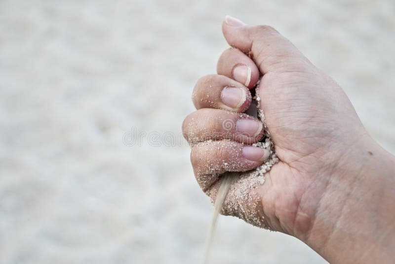 Sands Falling Série 2 foto de stock royalty free