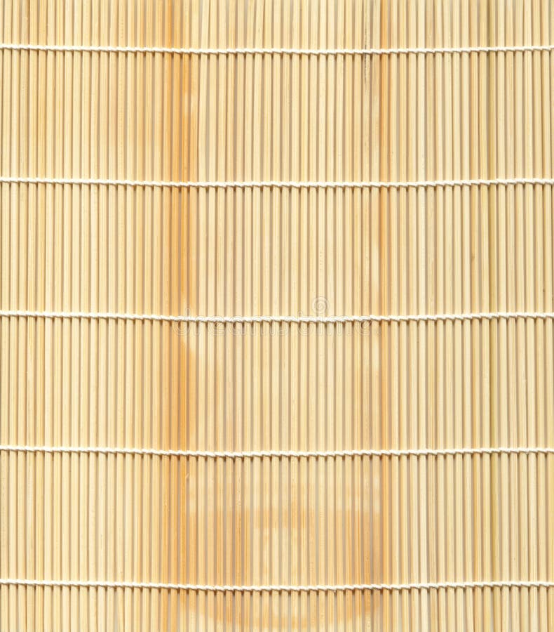 Série de texture : Couvre-tapis en bambou
