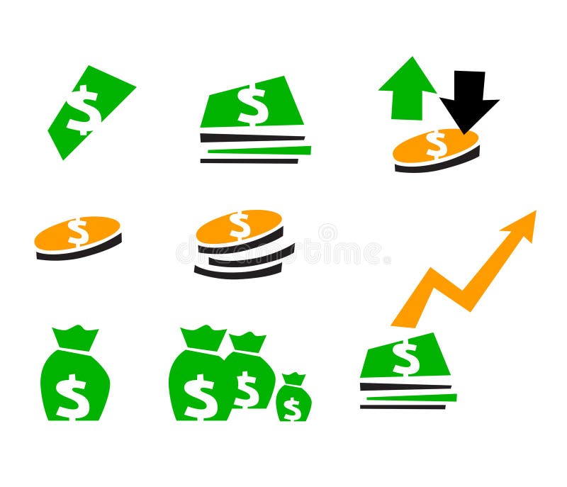 Finance symbol of dollar. Web icon. Finance symbol of dollar. Web icon.