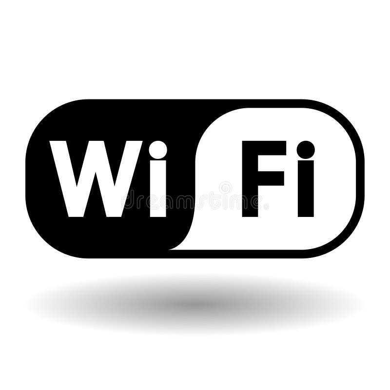 Símbolo da rede wireless ilustração stock Símbolo da rede wireless ilustração stock