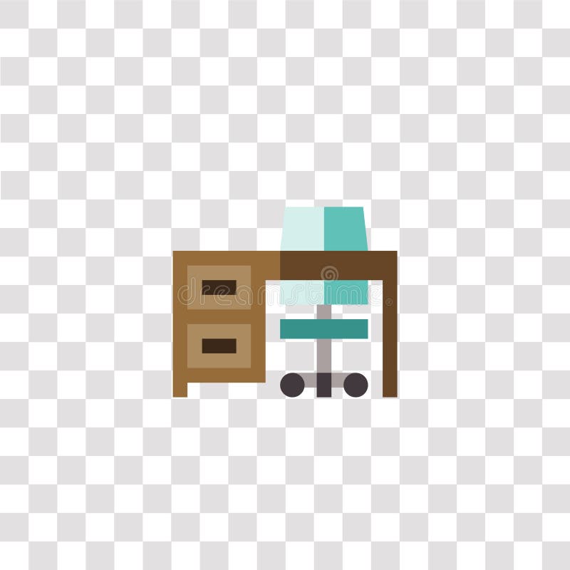 Símbolo de icono de escritorio icono de color de escritorio para el diseño de sitios web y desarrollo de aplicaciones móviles Ele ilustración del vector