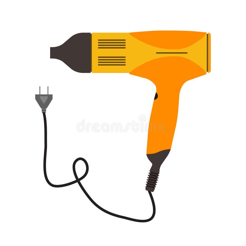 Símbolo de la belleza del salón del vector del icono del secador de pelo Peluquero del ejemplo ilustración del vector Símbolo de la belleza del salón del vector del icono del secador de pelo Peluquero del ejemplo ilustración del vector