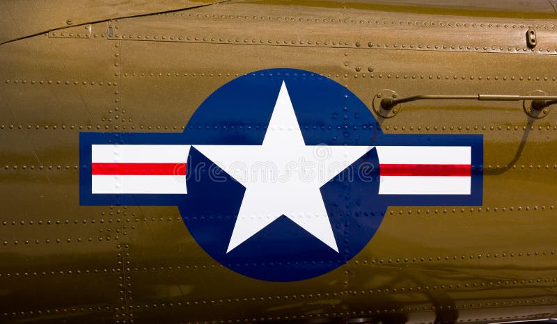 Símbolo de la fuerza aérea en combatiente