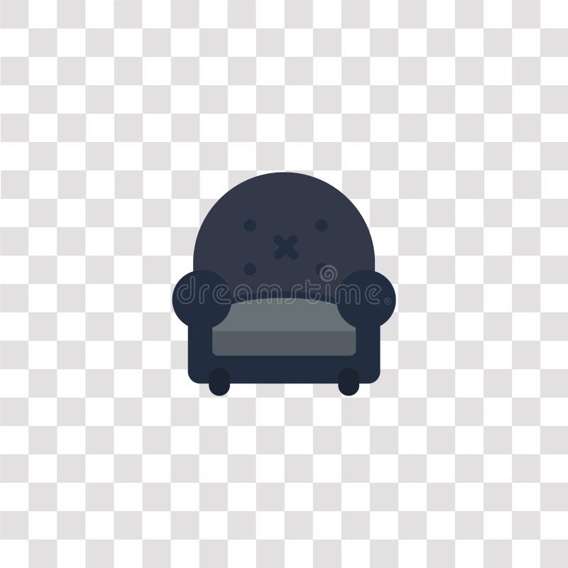 Símbolo y símbolo del icono del sillón icono de color de sillón para el diseño de sitios web y desarrollo de aplicaciones móviles libre illustration